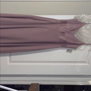 Bridesmaid/Prom dress from Davids Bridal.